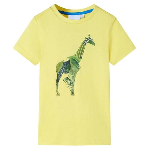 T-Shirt Pour Enfants Jaune 128