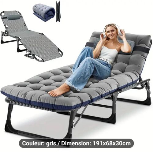 Transat Pliable Avec Matelas