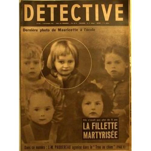 Detective N° 645 Du 07/11/1958