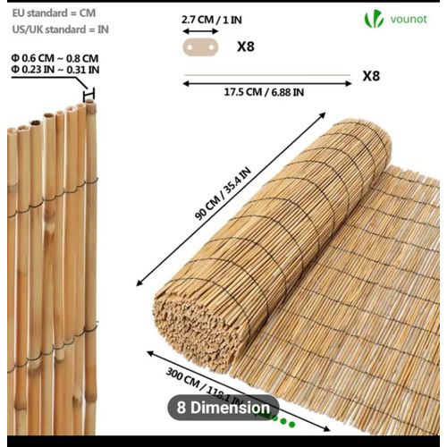 Canisse Roseau 90*300