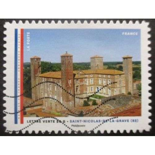 France Autoadhésif N°1207 Mairie De St Nicolas De La Grave Oblitéré