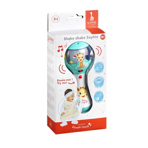 Jeu D'éveil Duo Shake-Shake Et Hochet Clés Intéractif Sophie La Girafe