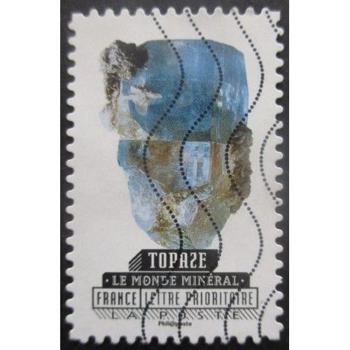 France Autoadhésif N°1225 Topaze Oblitéré
