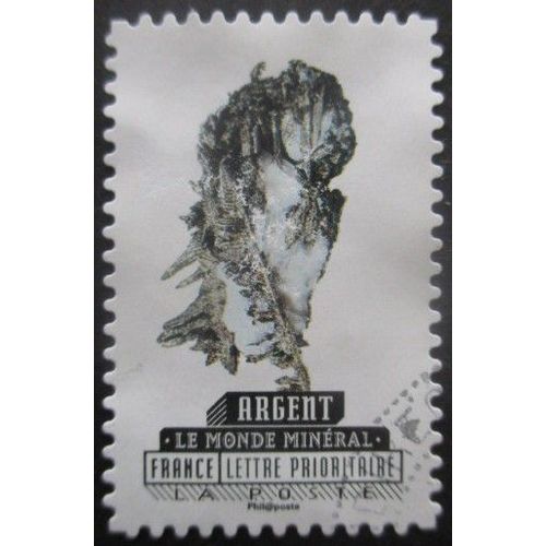 France Autoadhésif N°1229 Argent Oblitéré