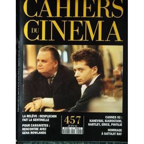 Cahiers Du Cinema N° 457 Du 01/06/1992