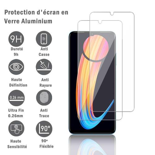 2 Films Protection D'écran En Verre D'aluminium Super Résistant 9h Pour Infinix Hot 30i/ Hot 30i Nfc 6.56", Définition Hd, Anti-Rayures, Anti-Empreintes Digitales