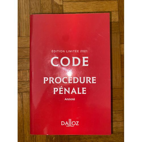 Code De Procédure Pénale