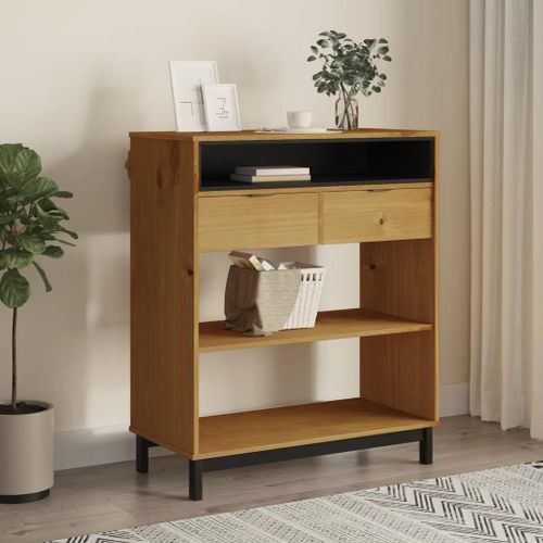 Table De Bar Flam 92x45x110 Cm Bois Massif Pin