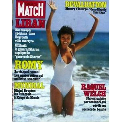 Paris Match N°1726 Du 25-06-1982