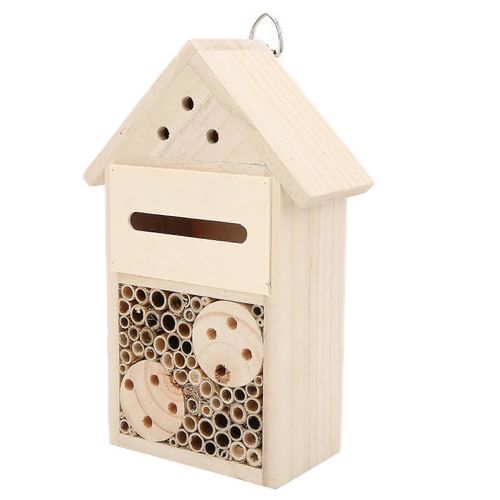 Maison d¿abeille en bois attirer plus d¿insectes pollinisateurs en bois Hôtels pour les abeilles papillons coccinelles