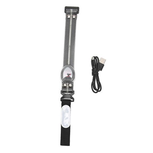 Brassard Led Étanche Rechargeable Nuit De Sécurité Bande Lumineuse Pour Extérieur Marche Courant Noir