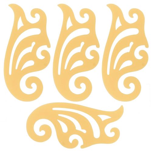 4 Pcs Courbe En Forme Règle En Plastique Coupe Manuelle Couture Vêtements De Mode Tailleur Outils