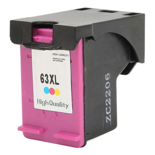Cartouche d¿impression pour HP 4520 4512 4516 pour Officejet 4650 3830 5255 3831 pour Deskjet 3634 3639 Cartouche d¿encre de remplacement H 63XLC Coloré