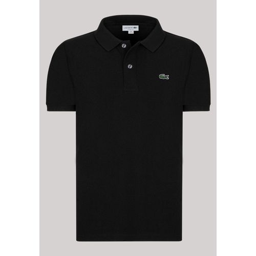 Lacoste Polo Homme Manche Courte L1212 Classic Fit Noir Rakuten