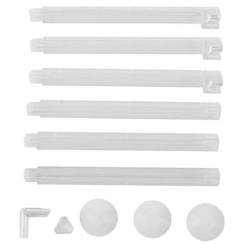 Aquarium Fish Tank Air Vent Bubble Release Bar Diffuseur Plastique Fait Couleur Transparente