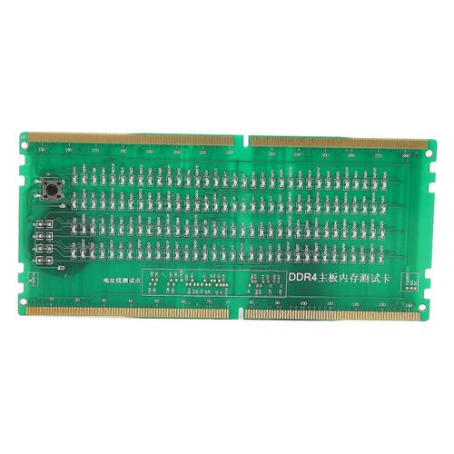 Testeur de mémoire d¿ordinateur Matériau de PCB Forward Reverse Testeur de mémoire DDR4 d¿ordinateur disponible avec LED pour PC