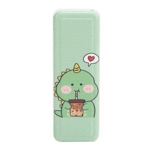 U Disk USB2.0 Push Pull Mémoire Clé USB Cadeau d¿entreprise Accessoires d¿ordinateur de voiture (Thé au lait Petit dinosaure 128GB)