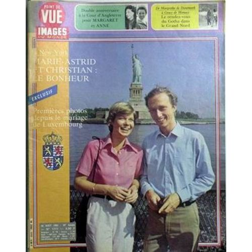Point De Vue Images Du Monde N° 1777 Du 20/08/1982