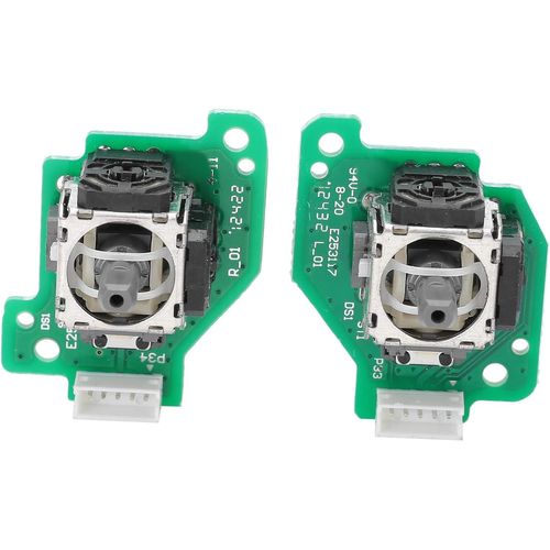 Réparation De Bâton Analogique 3d Gauche Droite Pour Wii U, Joystick Analogique De Remplacement 3d Avec Carte Pcb Pour Contrôleur De Manette Wii U Gamepad Gauche Droite