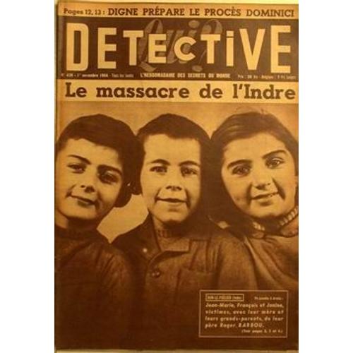 Qui Detective N° 435 Du 01/11/1954