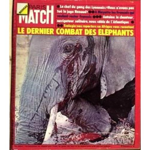 Paris Match N°1364 Du 19-07-1975