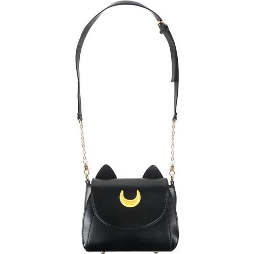 Sac à Main Luna avec Oreilles de Chat pour Les Fans de Sailor Moon | Couleur: Noir