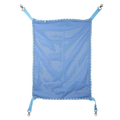 Mignon Petit Animal De Compagnie Cat Cage Hamac Soft Bad Chair Hanging Kitten Puppy Ferret Animal Rest Blue L