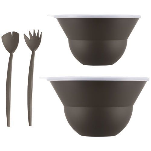 Bodum - Topee 2 Saladiers 3.0 L Et 4.9 L Avec Couvercle Plastique + Couverts Ma K2551-451-143s-1