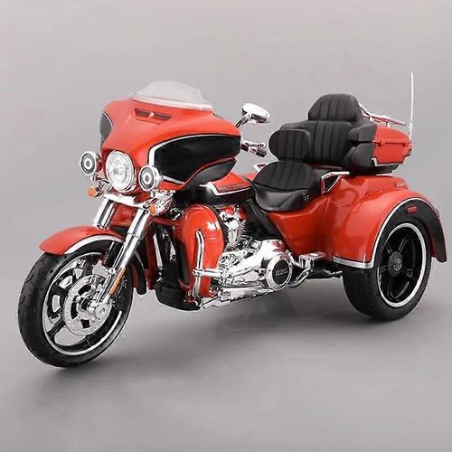 1 :12 Harley Davidson 2021 CVO Tri Glide Alliage Classique Moto Modèle Moulé Sous Pression Loisirs Racing Moto Modèle Enfants Cadeaux
