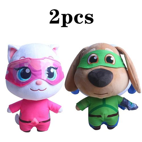 Talking Tom Cat Plush Angela Hank Ginger Ben Cant Talk Tom Cat Poupée en peluche Moelleuse Peluche Peluche Peluche Jouet Enfants Cadeau