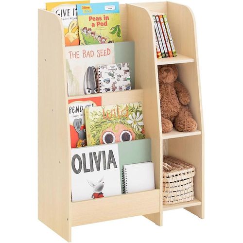Sobuy Children Bookcase Bookshelf Toy Shelf Storage Display Shelf,Kmb114-Gr