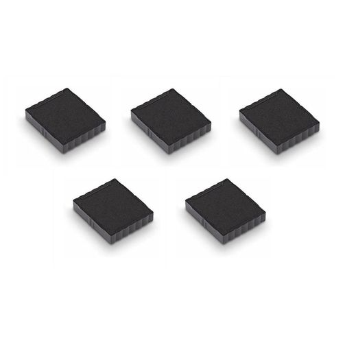 Trodat Lot De 5 Cassettes Encreur De Rechange Pour Tampon 6/4922a Noir