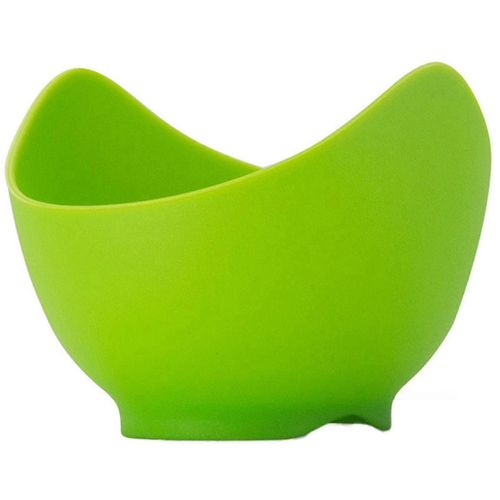 Cuiseur à ?ufs pochés de qualité alimentaire Tasse de braconnage d¿?ufs en silicone antiadhésif pour micro-ondes ou cuisinière