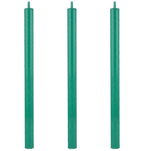 3 Pcs Durable Air Pierre Bubble Bars Pompe À Oxygène Pour Aquarium Fish Tank Vert