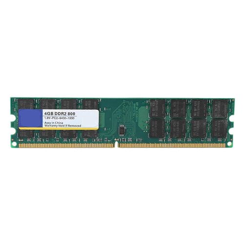 Mémoire RAM Xiede 800MHZ 4G 240 broches conçue pour ordinateur de bureau DDR2 PC2-6400 pour AMD 1.8V