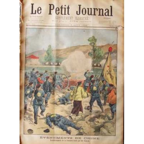 Petit Journal Supplement Illustre (Le) N° 507 Du 05/08/1900