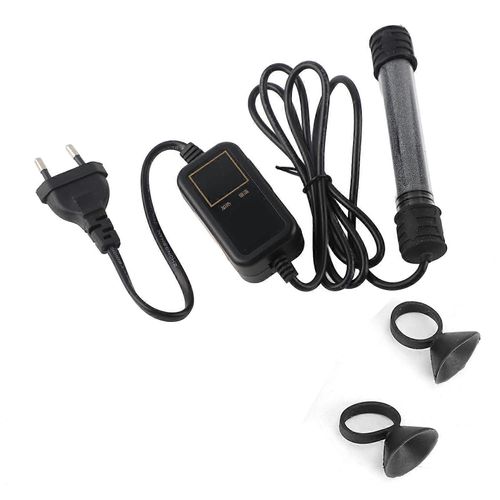 Aquarium Intelligent Tige Chauffante Électronique Aquarium Mini Anti Explosion Chauffe-Eau À Température Constante Prise Ue 220v (50w)