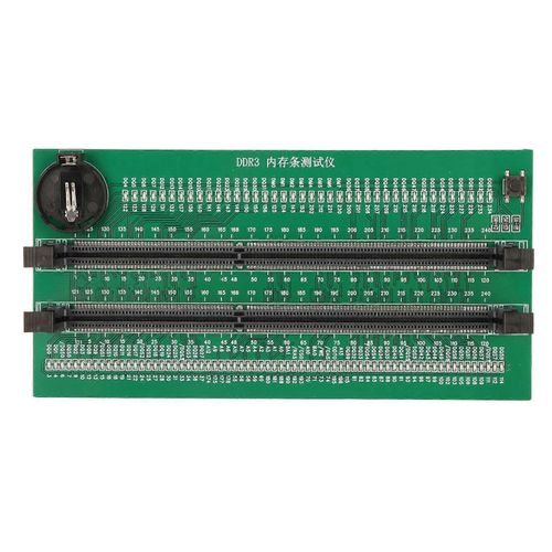 Carte de test de mémoire DDR3 PCB DDR3 avec 110 indicateurs LED pour ordinateur de bureau Mémoire DDR3