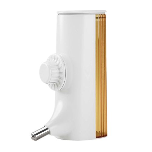 Distributeur D¿Eau Pour Chien Pour Cage Roller Ball Suspendu Distributeur D¿Eau Pour Chien Outil D¿Abreuvement Pour Animaux De Compagnie Résistant Aux Fuites Café Blanc