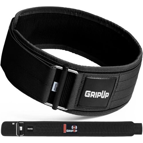 Ceinture De Musculation - Ceinture D'haltérophilie Pour Homme & Femme - 10cm Large - Powerlifting, Crossfit, Bodybuilding - Soutien Lombaire Réglable - Cuir Robust