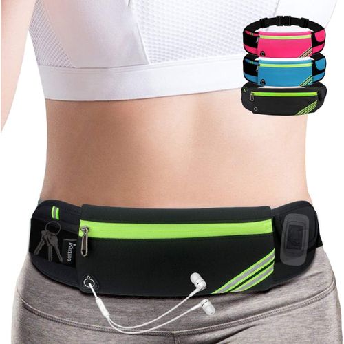 Sac Banane De Course À Pied, Sac Banane D'Entraînement, Ceinture De Poche Sans Rebond, Support De Téléphone Portable Pour Iphone Xs , Iphone 8 Plus