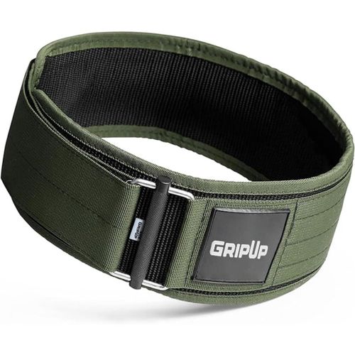 Ceinture De Musculation - Ceinture D'haltérophilie Pour Homme & Femme - 10cm Large - Powerlifting, Crossfit, Bodybuilding - Soutien Lombaire Réglable - Cuir Robust