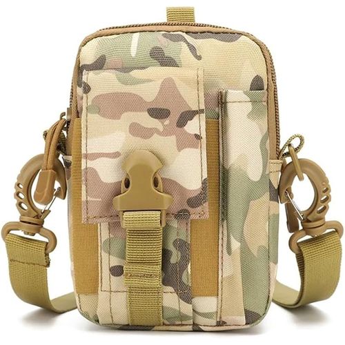 Sac De Ceinture Pour Pochette De Téléphone De Taille Extérieure En Nylon Imperméable Molle Accessoires De Chasse