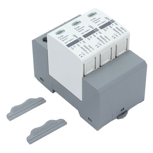 Parafoudre photovoltaïque du dispositif 3P de parafoudre de tension 10-20KA 1000VDC