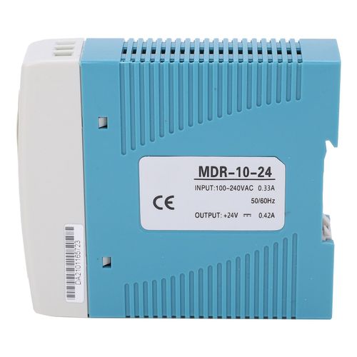 BERM Alimentation de commutation industrielle Type rail Din 100-240VAC Entrée MDR-10-24 10W 24V 0,42A
