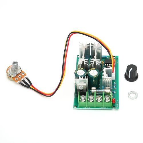 Contrôleur de vitesse du moteur Module de commande de commutateur PMW Régulateur de courant DC 10V-60V 20A
