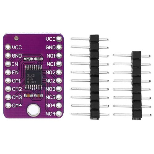 Module de commutation analogique SPDT 4 canaux TS3A5018 pour composants informatiques de circuits de communication