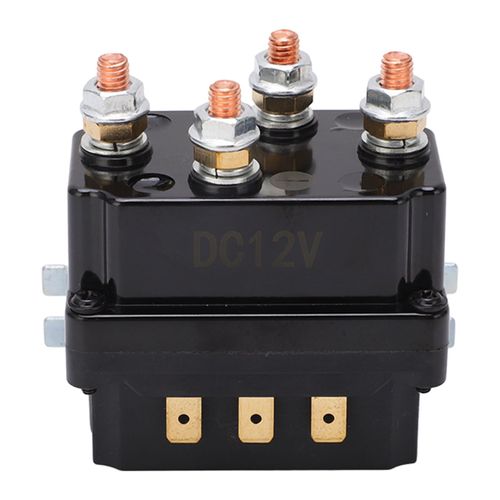 Relais de treuil électrique en laiton ABS étanche intégré 250 A pour véhicule tout-terrain 12 V