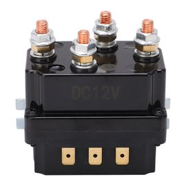 Relais de treuil électrique en laiton ABS étanche intégré 250 A pour véhicule tout-terrain 12 V