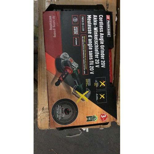 MONDODIGITALE-Meuleuse D'Angle Sans Fil Pwsa B3 X20V (Avec Batterie Et Chargeur, Dans Une Mallette De Transport)